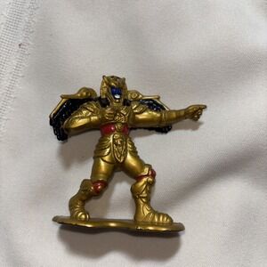 VINTAGE 1993 Mighty Morphin Power Rangers • GOLDAR • 3" PVC Mini Figure  Bandai